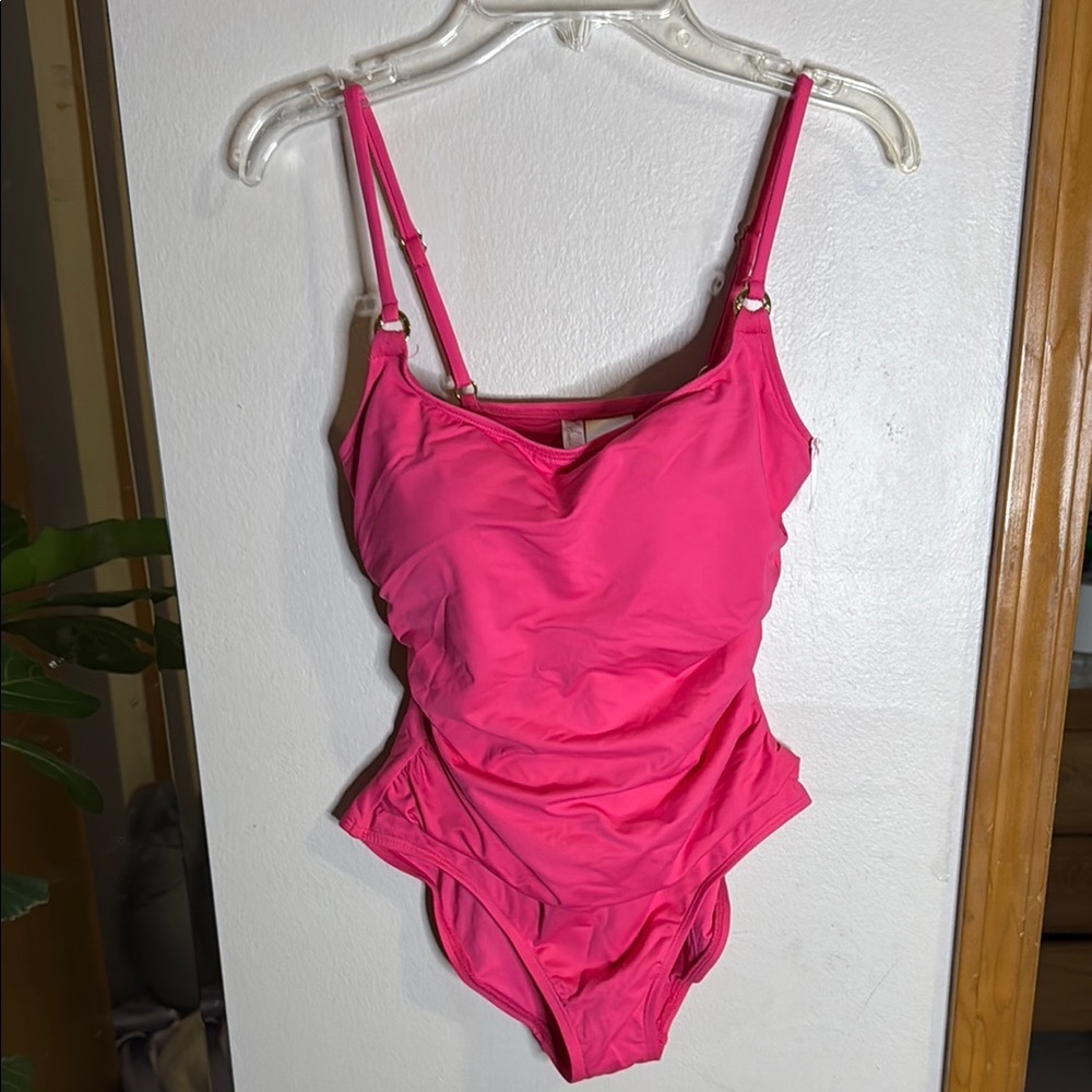 Anne Cole Pink One Piece - Picture 3 of 7